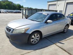 Salvage cars for sale at Gaston, SC auction: 2008 Honda Accord EXL