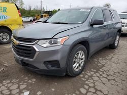 Salvage cars for sale at Cahokia Heights, IL auction: 2018 Chevrolet Traverse LS