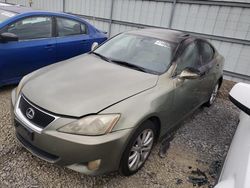 Lexus IS 250 salvage cars for sale: 2006 Lexus IS 250