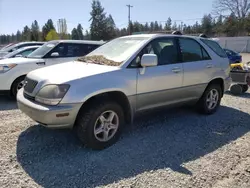 Salvage cars for sale from Copart Graham, WA: 1999 Lexus RX 300