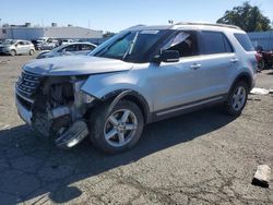 Ford Explorer salvage cars for sale: 2016 Ford Explorer XLT