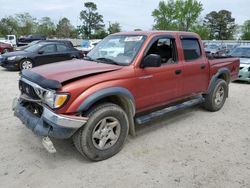 Toyota Tacoma Double cab Prerunner salvage cars for sale: 2003 Toyota Tacoma Double Cab Prerunner