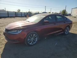 Salvage cars for sale at Nampa, ID auction: 2015 Chrysler 200 S