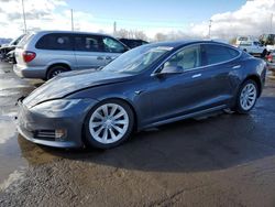 Salvage cars for sale from Copart Woodhaven, MI: 2017 Tesla Model S