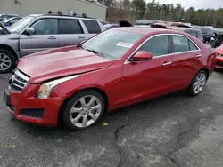 Salvage cars for sale from Copart Exeter, RI: 2013 Cadillac ATS Luxury