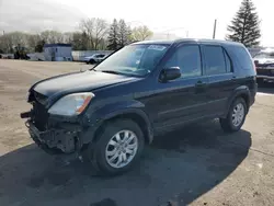 Salvage cars for sale from Copart Ham Lake, MN: 2005 Honda CR-V EX