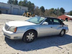 Salvage cars for sale at Mendon, MA auction: 2003 Cadillac Deville