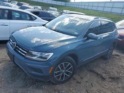Salvage cars for sale from Copart Cahokia Heights, IL: 2021 Volkswagen Tiguan SE