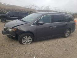 Salvage cars for sale from Copart Reno, NV: 2014 Honda Odyssey EXL