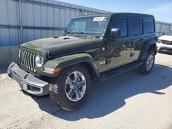 Salvage cars for sale at Kansas City, KS auction: 2022 Jeep Wrangler Unlimited Sahara