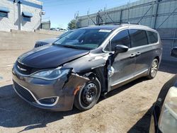 Salvage cars for sale at Albuquerque, NM auction: 2017 Chrysler Pacifica Touring L