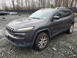 Salvage cars for sale at Waldorf, MD auction: 2015 Jeep Cherokee Latitude