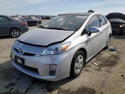 Salvage cars for sale from Copart Martinez, CA: 2011 Toyota Prius