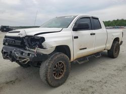 Salvage cars for sale at Spartanburg, SC auction: 2015 Toyota Tundra Double Cab SR/SR5