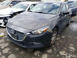 Salvage cars for sale from Copart Martinez, CA: 2017 Mazda 3 Sport
