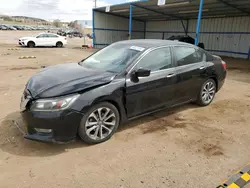 Salvage cars for sale at Colorado Springs, CO auction: 2013 Honda Accord Sport