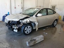 Salvage cars for sale at Madisonville, TN auction: 2010 Hyundai Elantra Blue