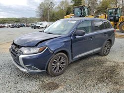 Salvage cars for sale at Concord, NC auction: 2017 Mitsubishi Outlander ES