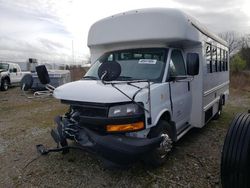 Salvage trucks for sale at Cicero, IN auction: 2018 Chevrolet Express G4