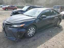 Salvage cars for sale at Marlboro, NY auction: 2018 Toyota Camry LE