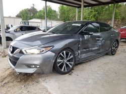 Salvage cars for sale at Hueytown, AL auction: 2018 Nissan Maxima 3.5S