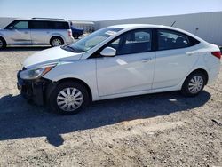 Salvage cars for sale from Copart Adelanto, CA: 2016 Hyundai Accent SE