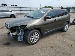 Salvage cars for sale from Copart Fredericksburg, VA: 2015 Jeep Cherokee Latitude