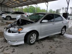 Salvage cars for sale at Cartersville, GA auction: 2005 Toyota Corolla CE