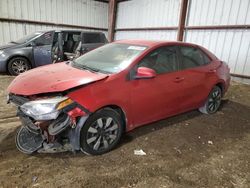 Salvage cars for sale at Houston, TX auction: 2015 Toyota Corolla L