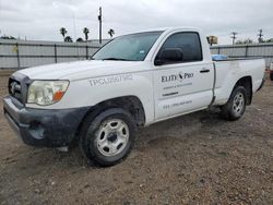 Salvage cars for sale from Copart Mercedes, TX: 2007 Toyota Tacoma