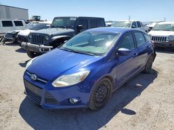 Salvage cars for sale from Copart Tucson, AZ: 2012 Ford Focus SE