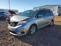 Toyota Sienna LE salvage cars for sale: 2015 Toyota Sienna LE