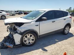 Salvage cars for sale at Houston, TX auction: 2014 Ford Escape S