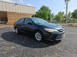 Salvage cars for sale at Oklahoma City, OK auction: 2015 Toyota Camry LE