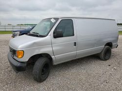 Salvage trucks for sale at Houston, TX auction: 2005 Ford Econoline E350 Super Duty Van