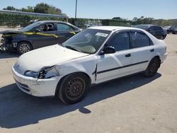 Honda salvage cars for sale: 1993 Honda Civic LX