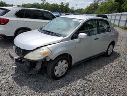Salvage cars for sale from Copart Riverview, FL: 2009 Nissan Versa S