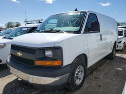 Salvage trucks for sale at Lansing, MI auction: 2017 Chevrolet Express G3500