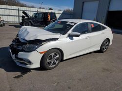 Honda salvage cars for sale: 2019 Honda Civic LX