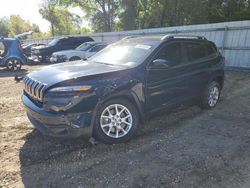 Salvage cars for sale from Copart Midway, FL: 2018 Jeep Cherokee Latitude Plus
