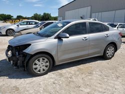 Salvage cars for sale at auction: 2022 KIA Rio LX