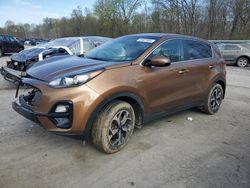 Salvage cars for sale at Ellwood City, PA auction: 2020 KIA Sportage LX