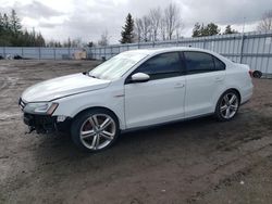 Salvage cars for sale from Copart Bowmanville, ON: 2016 Volkswagen Jetta GLI
