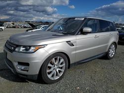 Land Rover salvage cars for sale: 2016 Land Rover Range Rover Sport HSE