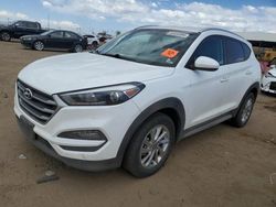 Salvage cars for sale at Brighton, CO auction: 2018 Hyundai Tucson SEL
