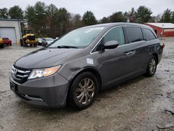 Vehiculos salvage en venta de Copart Mendon, MA: 2014 Honda Odyssey EXL