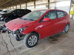 Hyundai salvage cars for sale: 2017 Hyundai Accent SE