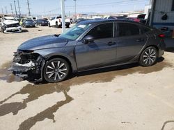 Salvage cars for sale at Los Angeles, CA auction: 2022 Honda Civic EXL