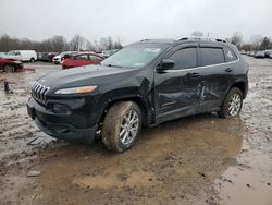 Salvage cars for sale at Central Square, NY auction: 2018 Jeep Cherokee Latitude Plus