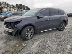 Salvage cars for sale at Loganville, GA auction: 2020 Acura MDX Advance